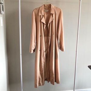 ZARA Light pink trench/duster